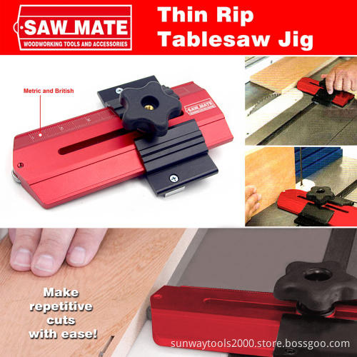 Aluminium Alloy Thin Rip Table saw Jig